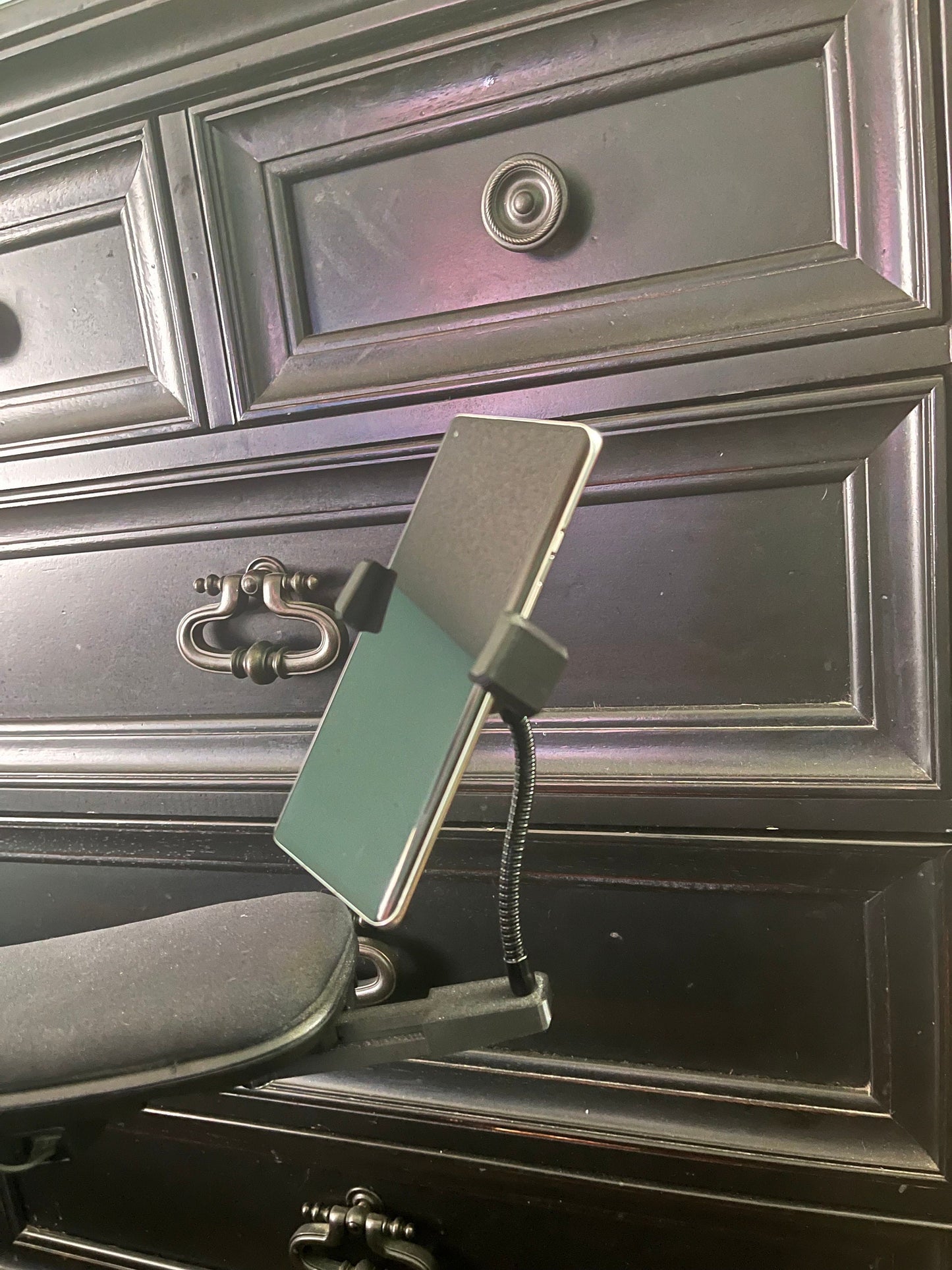Phone Holder Designed For Permobil Power Wheelchair Armrest