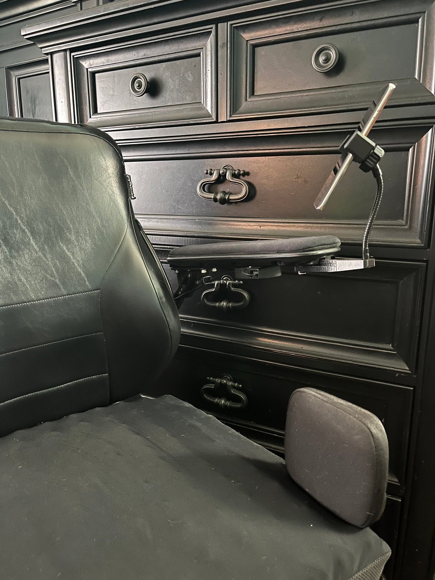 Phone Holder Designed For Permobil Power Wheelchair Armrest