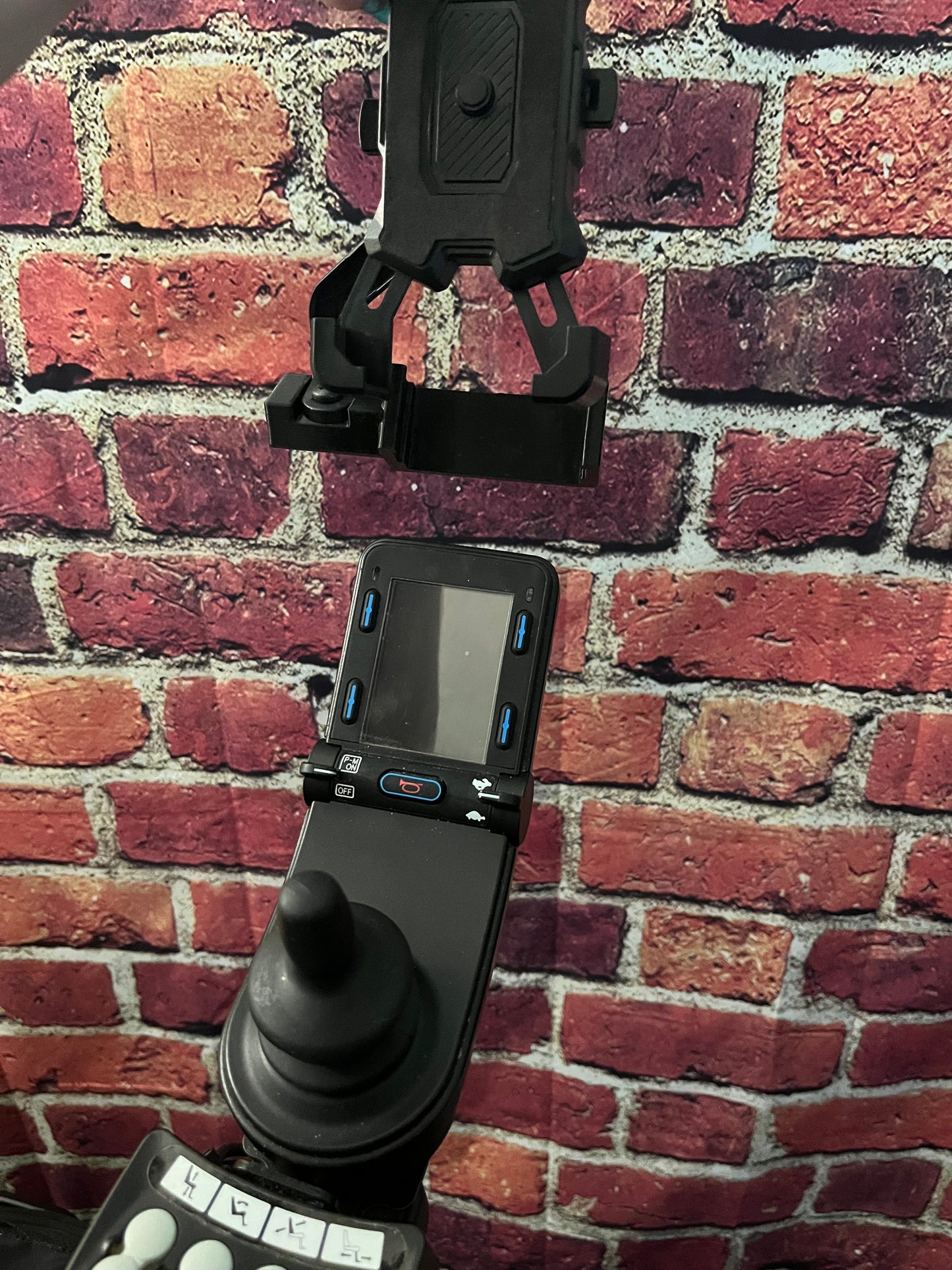 Phone Holder Designed For Permobil and Quickie R-NET Joystick (Models: PJSM, CJSM2)