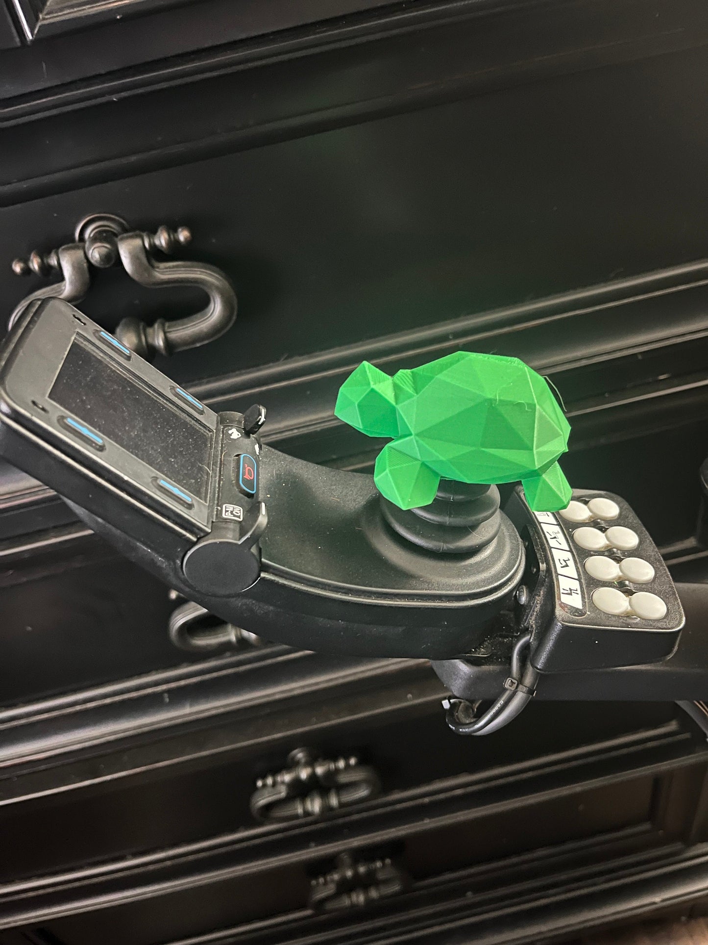 Poly Turtle Joystick Handle Designed For Permobil R-NET Joystick Model: PJSM