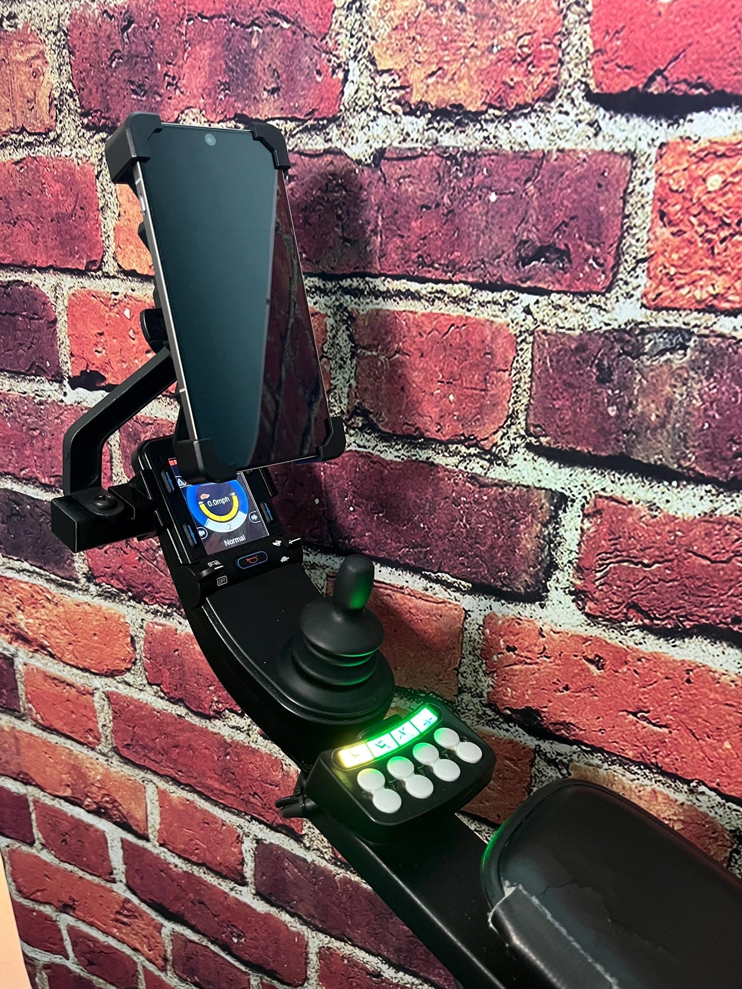 Phone Holder Designed For Permobil and Quickie R-NET Joystick (Models: PJSM, CJSM2)