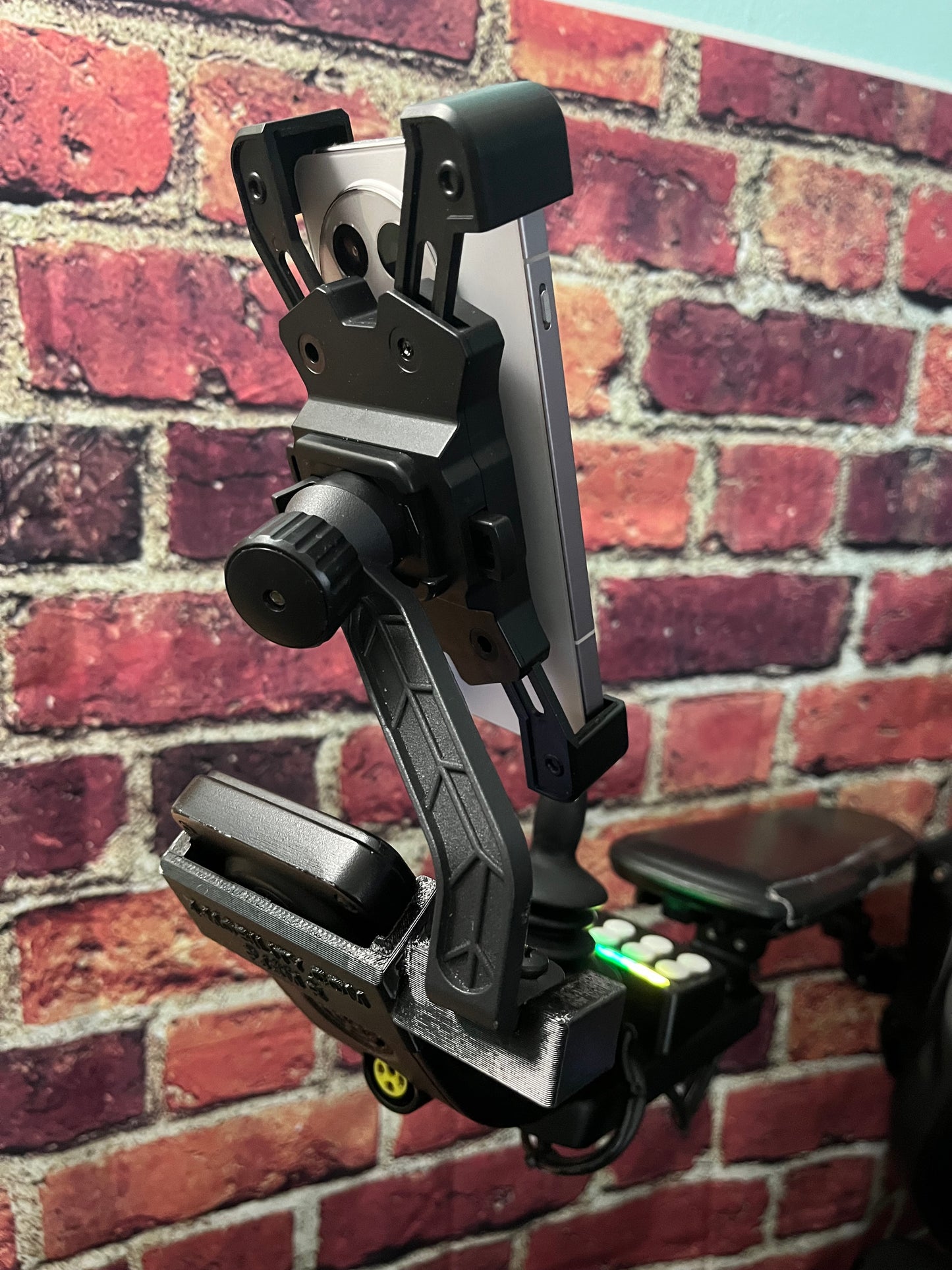 Phone Holder Designed For Permobil and Quickie R-NET Joystick (Models: PJSM, CJSM2)