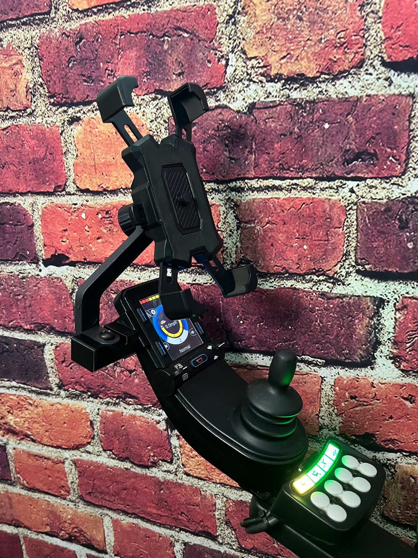 Phone Holder Designed For Permobil and Quickie R-NET Joystick (Models: PJSM, CJSM2)